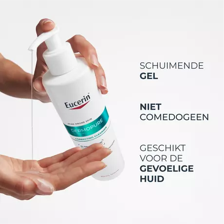 Eucerin DERMOPURE CLINICAL Corrigerende Reinigingsgel Gevoelige Huid 400 ML