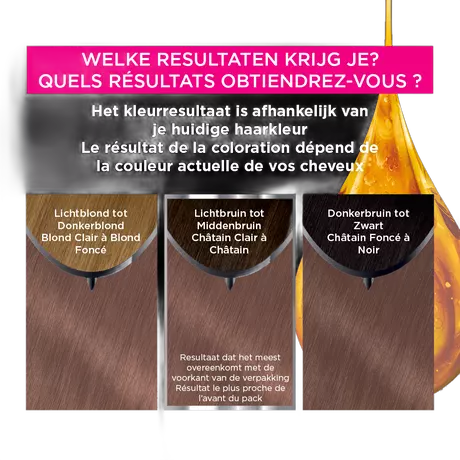 Garnier Olia Mahonie Lichtbruin 5.5 Permanent Zonder Ammoniak