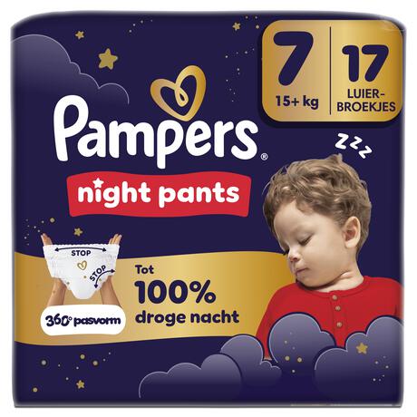 Pampers Baby Dry Night Pants Luierbroekjes Maat 7 15+ KG 17 stuks