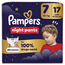 Pampers Baby Dry Night Pants Luierbroekjes Maat 7 15+ KG 17 stuks