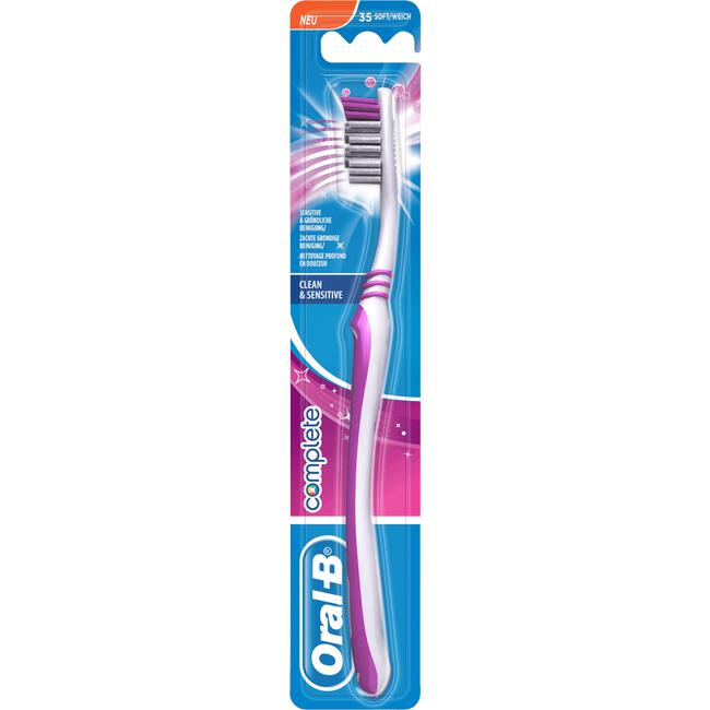 Scheur Larry Belmont Ik zie je morgen Oral-B Complete Clean & Sensitive Manuele Tandenborstel Soft 1 EA | Etos