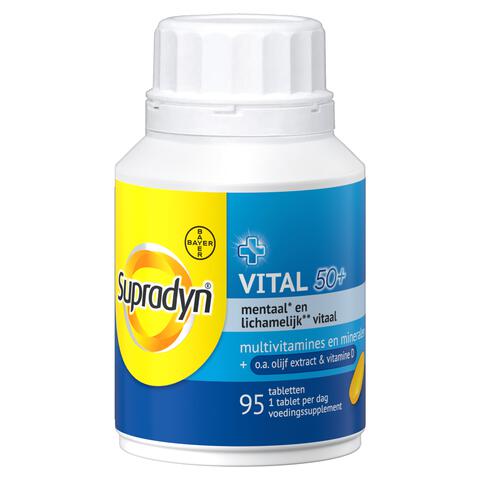 Supradyn Vital 50+ multivitamines voor vijftigplussers  95 tabletten