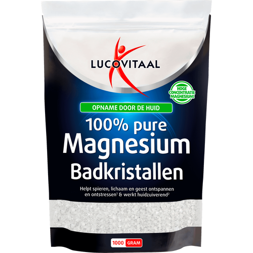 Lucovitaal Magnesium Badkristallen, Magnesium Nacht Complex, Vitamine D3 25, Vitamine D3 75 e.a. (9 producten)