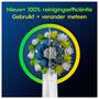 Oral-B Cross Action Opzetborstels Wit - 4 Stuks
