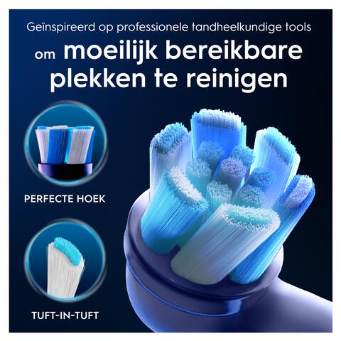 Oral-B iO Ultimate Clean Opzetborstels Wit 6 Stuks