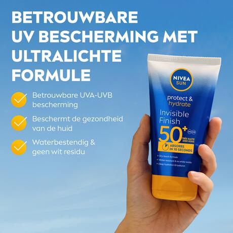 NIVEA SUN Protect & Hydrate Invisible Finish SPF 50+ 150 ML