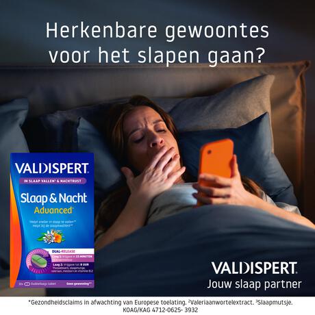 Valdispert Slaap en Nacht Advanced 30 Stuks