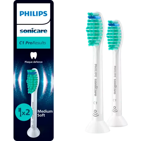 Philips Sonicare ProResults Opzetborstels Wit HX6012/87 2 stuks