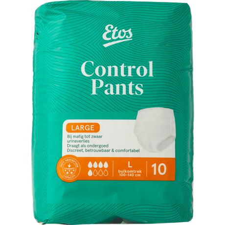 Etos Control Pants Large, incontinentiebroekjes Large, 10 stuks