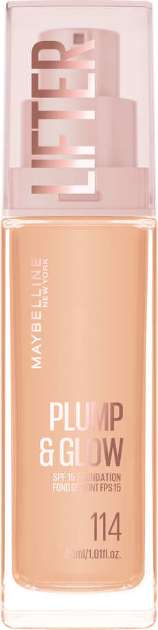 Maybelline New York Lifter Plump & Glow Foundation 114