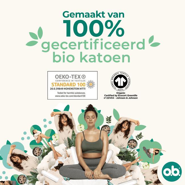 OB Organic Mini Tampons 16 stuks