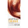 Etos Permanente Haarkleuring 07.34 Goud Koper Blond 120 ML
