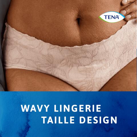 TENA Silhouette Plus Wegwerp Broekjes  Wit Low Waist  L 10 stuks