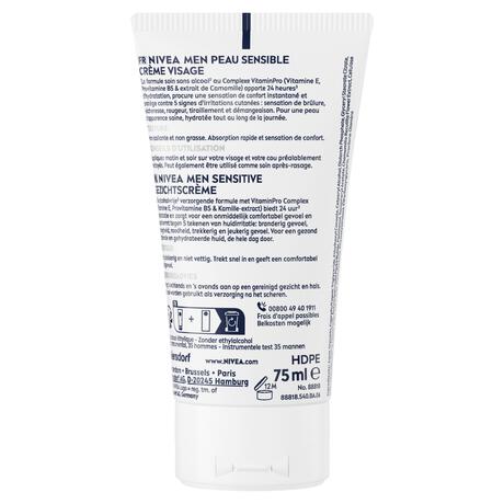 NIVEA MEN Sensitive Gezichtscrème 75 ML