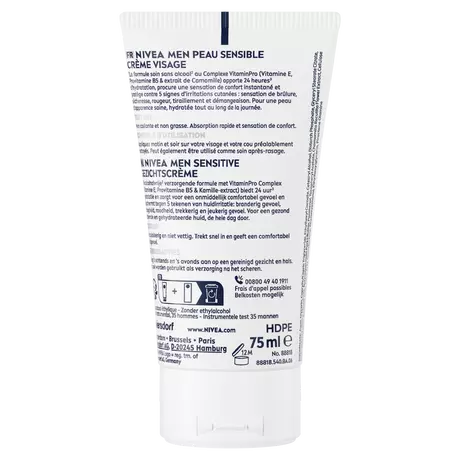 NIVEA MEN Sensitive Gezichtscrème 75 ML