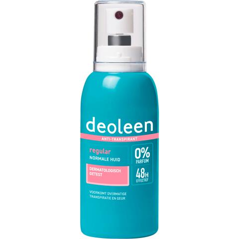 Deoleen Regular Anti-Transpirant Deodorant Pompspray 75 ML
