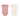 Etos Romper Uni/Pink Maat 50-56 Combiset 2 Stuks