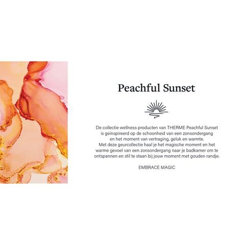 Therme Peachful Sunset Satin Douchegel 200 ML