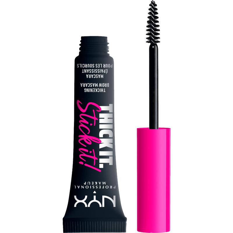 NYX Professional Makeup Thick It. Stick It! Wenkbrauwmascara 8 Black
