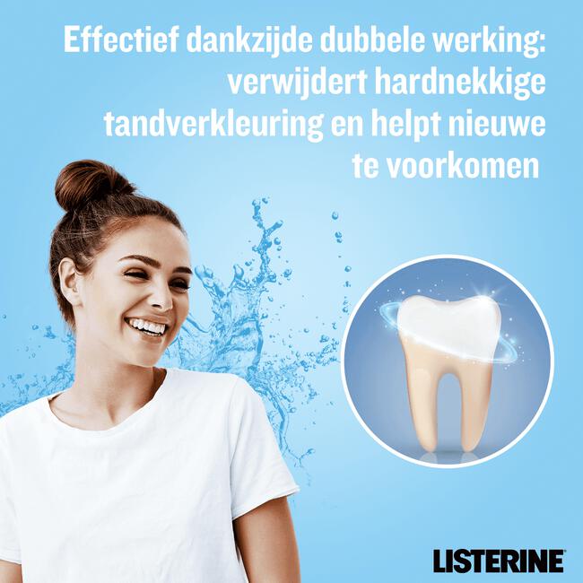 Listerine® Advanced White Mondspoeling 500 ML