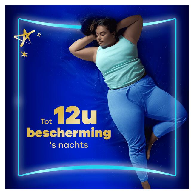 Always Ultra Maandverband Secure Night Extra Met Vleugels 16 stuks