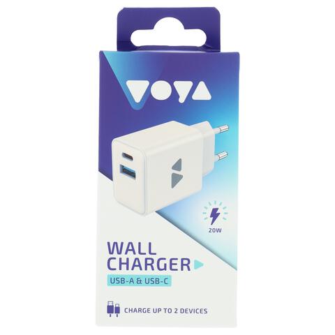 Voya 2-Poorts Wandlader 1 Stuks