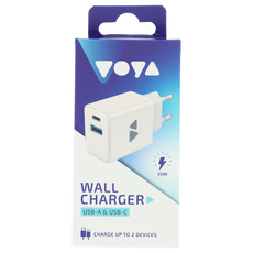 Voya 2-Poorts Wandlader 1 Stuks