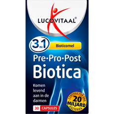 Lucovitaal Pre-Pro-Post Biotica 30 capsules
