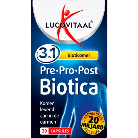 Lucovitaal Pre-Pro-Post Biotica Capsules 30 stuks