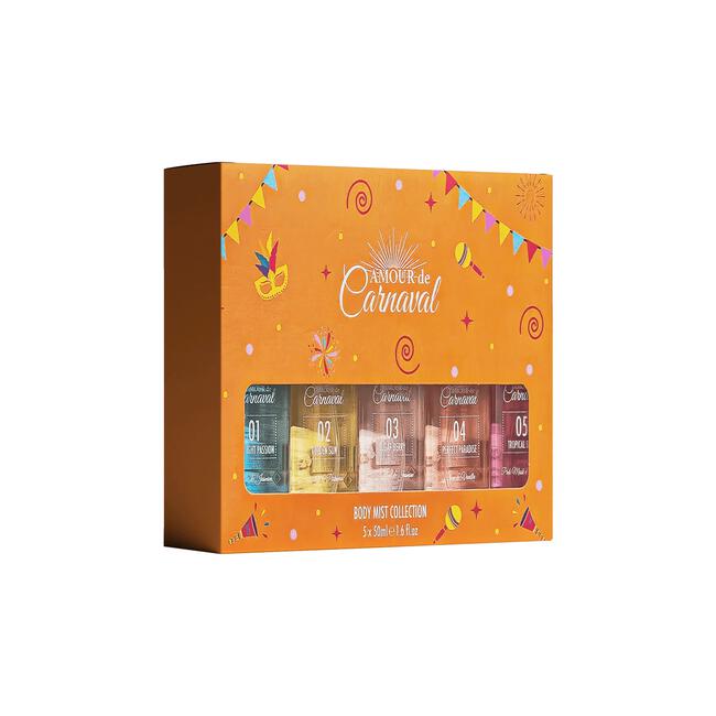 Amour de Carnaval Bodymist giftset mini's 5x50ml	