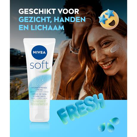 NIVEA Soft Hydraterende Bodycrème 75 ML