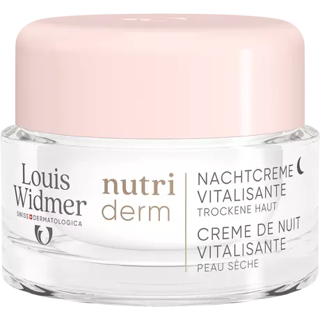 Louis Widmer Nutriderm Nachtcrème Vitalisante Licht Geparfumeerd 50 ML