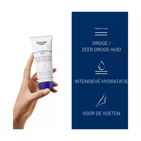 Eucerin UreaRepair PLUS Voetcrème 10% Urea 100 ML