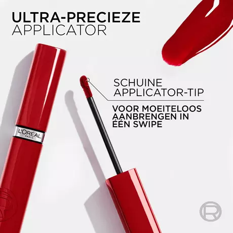 L'Oréal Paris Infaillible Laque Resistance 415 Red Bisou Lippenstift