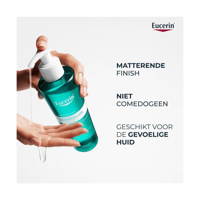 Eucerin DERMOPURE CLINICAL Zuiverende Reinigingsgel Gevoelige Huid 400 ML