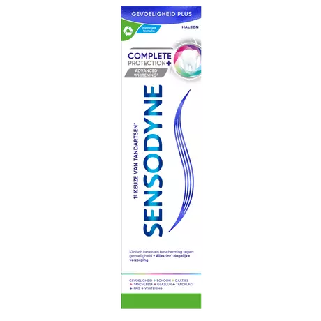Sensodyne Complete Protection + Advanced Whitening Tandpasta 75 ML