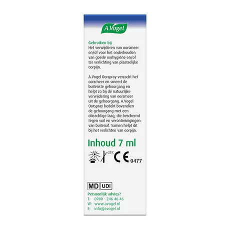 A.Vogel Oorspray bij Oorpijn 7 ML