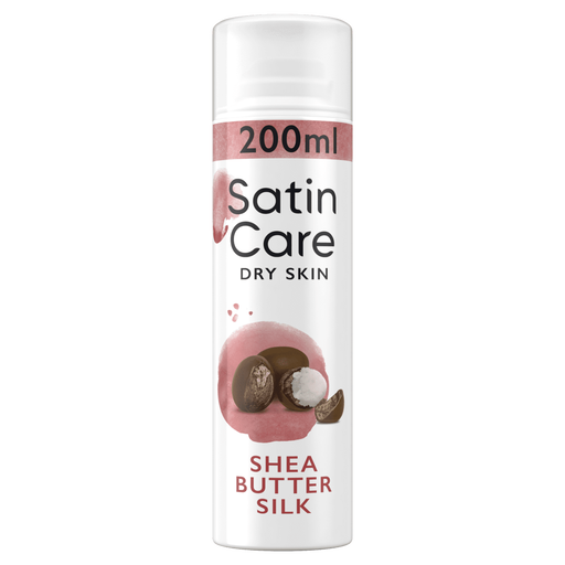 Satin Care Scheergel Droge Huid 200 ML