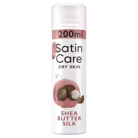 Satin Care Scheergel Droge Huid 200 ML
