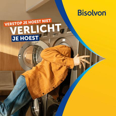 Bisolvon Hoestdrank Bij Vastzittende Hoest Voor Volwassen 8 mg/5 ml 125 ML