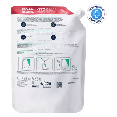 CeraVe Schuimende Reinigingsgel Navulling 473 ML