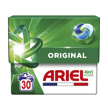 Ariel 4-In-1 Pods Original Wasmiddelcapsules 30 Stuks