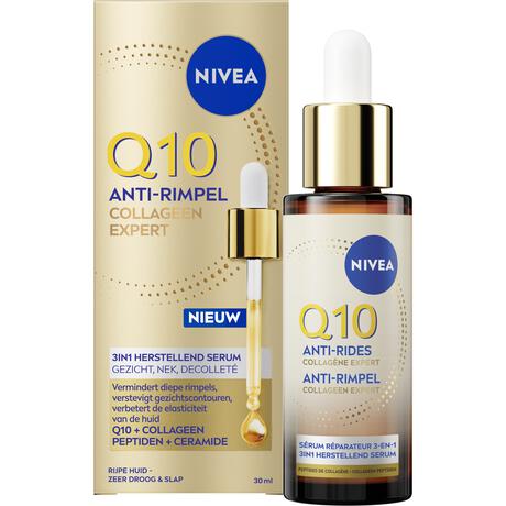 NIVEA Q10 Anti-Rimpel Collageen Expert 3-in-1 Herstellend Serum 30 ML