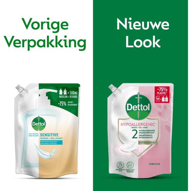 Dettol Pouch Sensitive 500 ML
