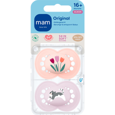 MAM Baby Original Fopspenen 16+ maanden Pink 2 stuks
