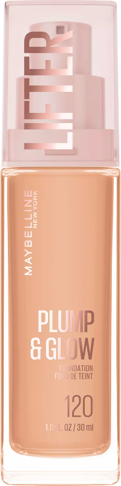 Maybelline New York Lifter Plump & Glow Foundation 120