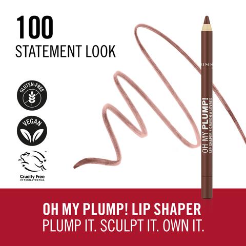Rimmel London Oh My Plump! Lip Liner 100 Statement Look