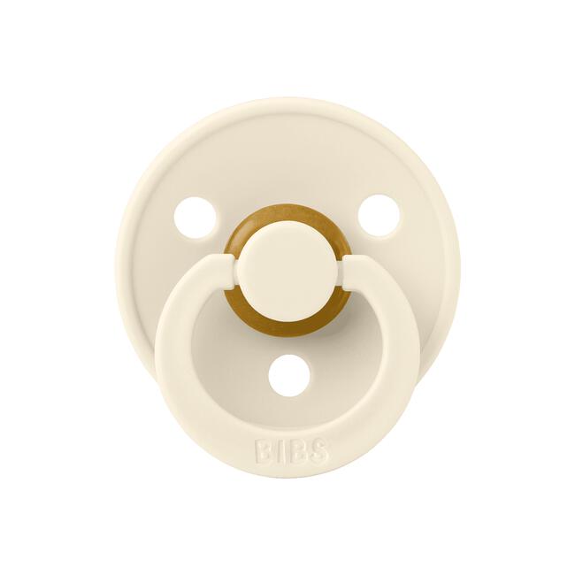 BIBS Anatomische Fopspeen Two Pack Natuurlijk Rubber  Ivory/Sage Maat 1