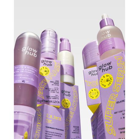 Glow Hub Purify & Brighten Jelly Cleanser 120Ml