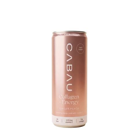 Cabau Collagen + Energy Ginger Peach 250 ml
